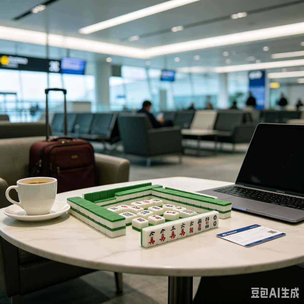 vintage style mahjong set