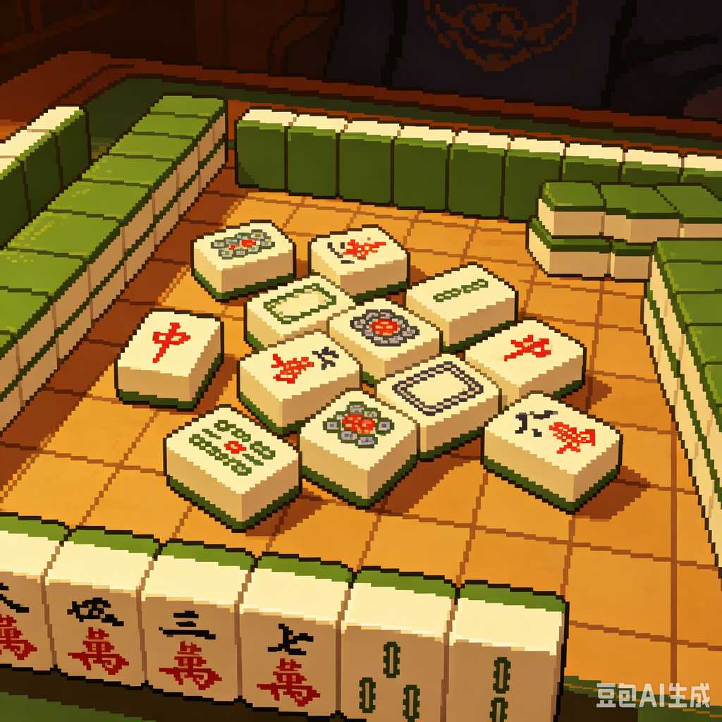 resin mahjong tiles