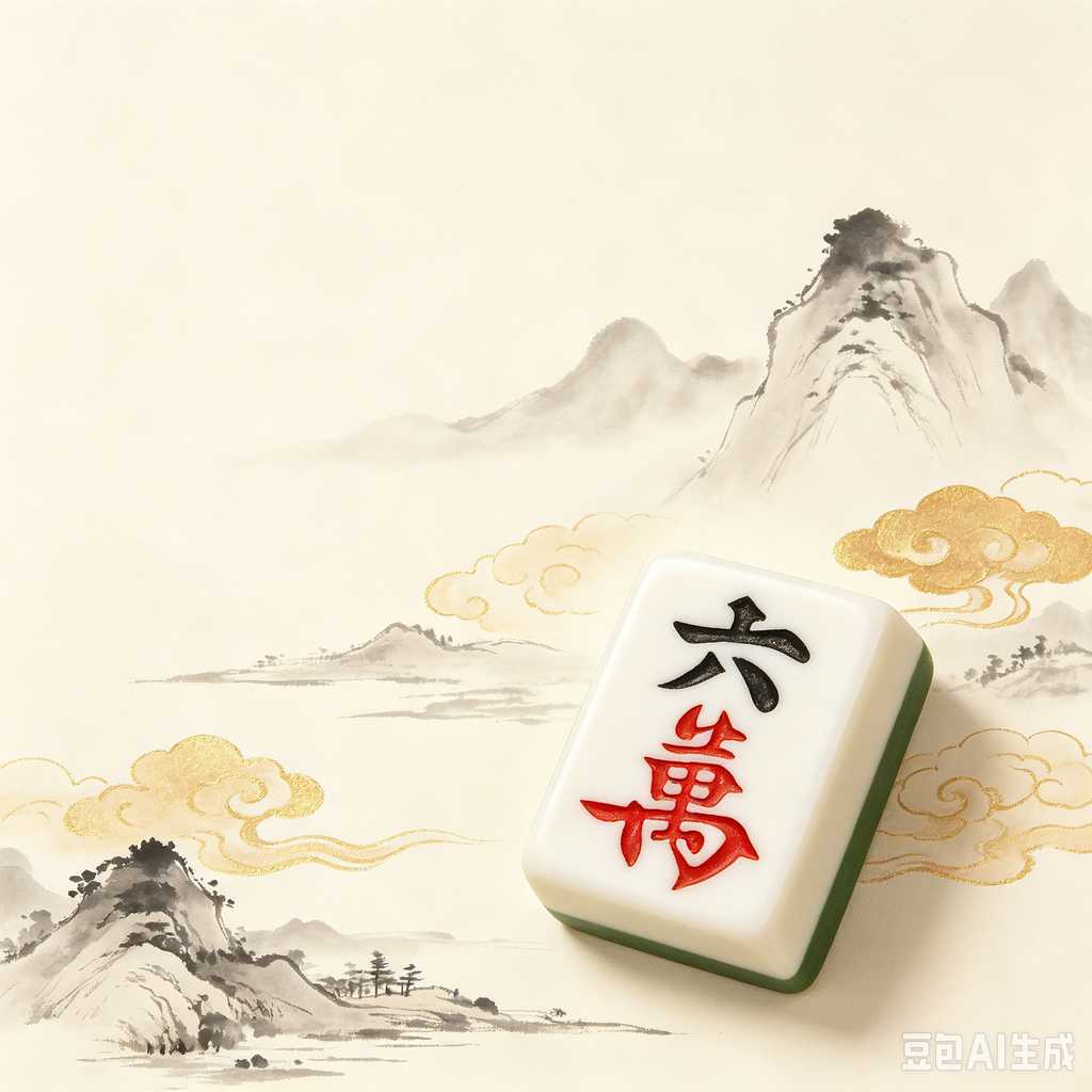 clear transparent mahjong tiles